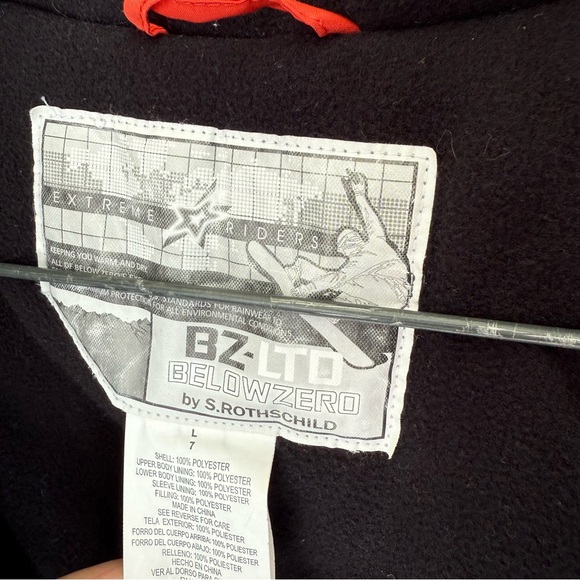 Extreme Riders Below Zero by S. Rothschild Winter/Snow Jacket Size L (7) - Picture 5 of 10